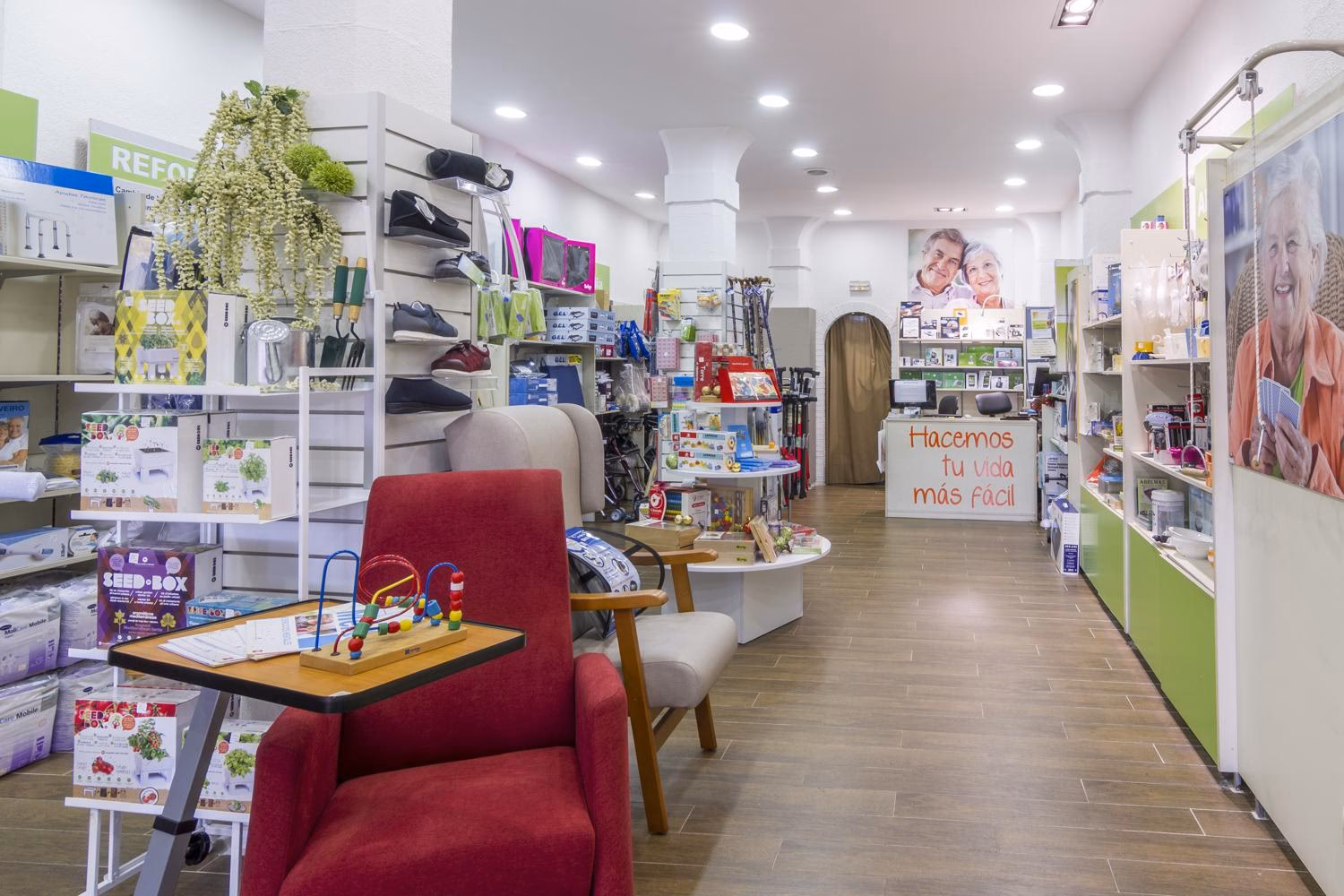 ¿Dónde se encuentra la tienda del abuelo?