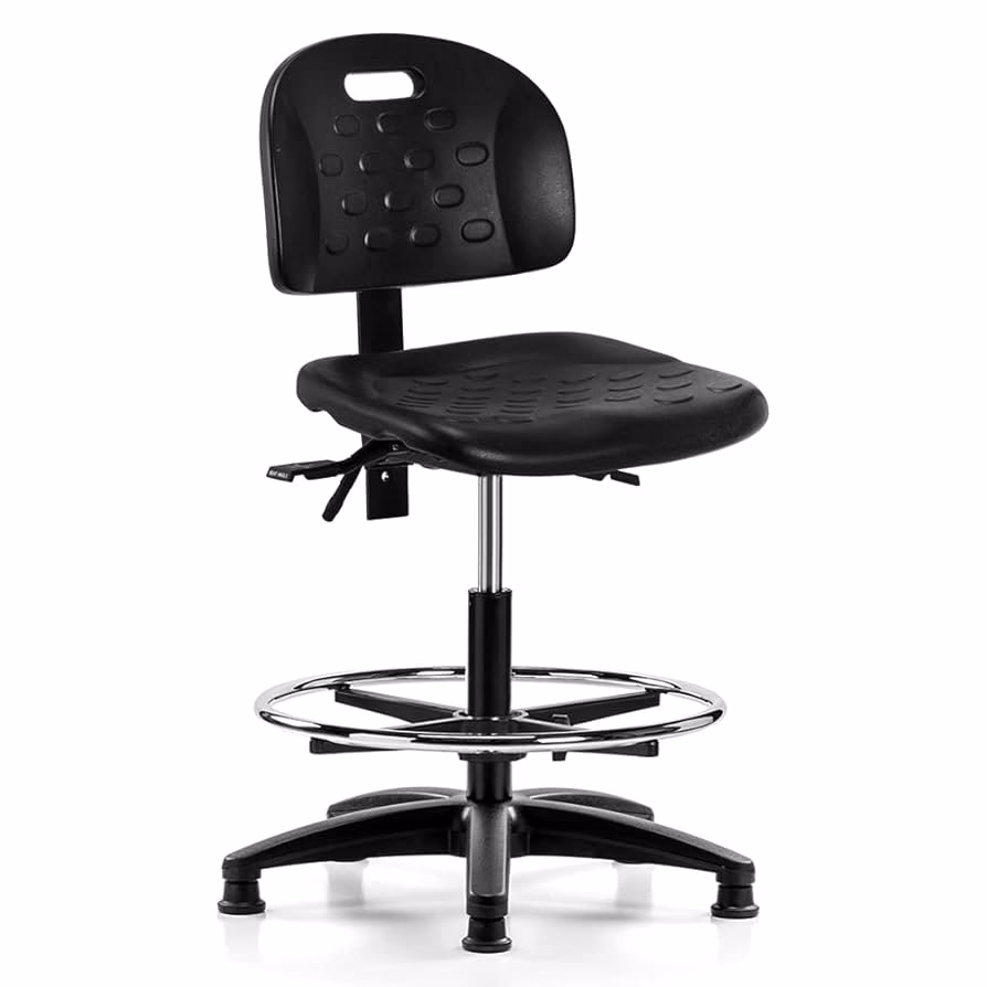 ¿Cómo se debe colocar una silla ergonómica?