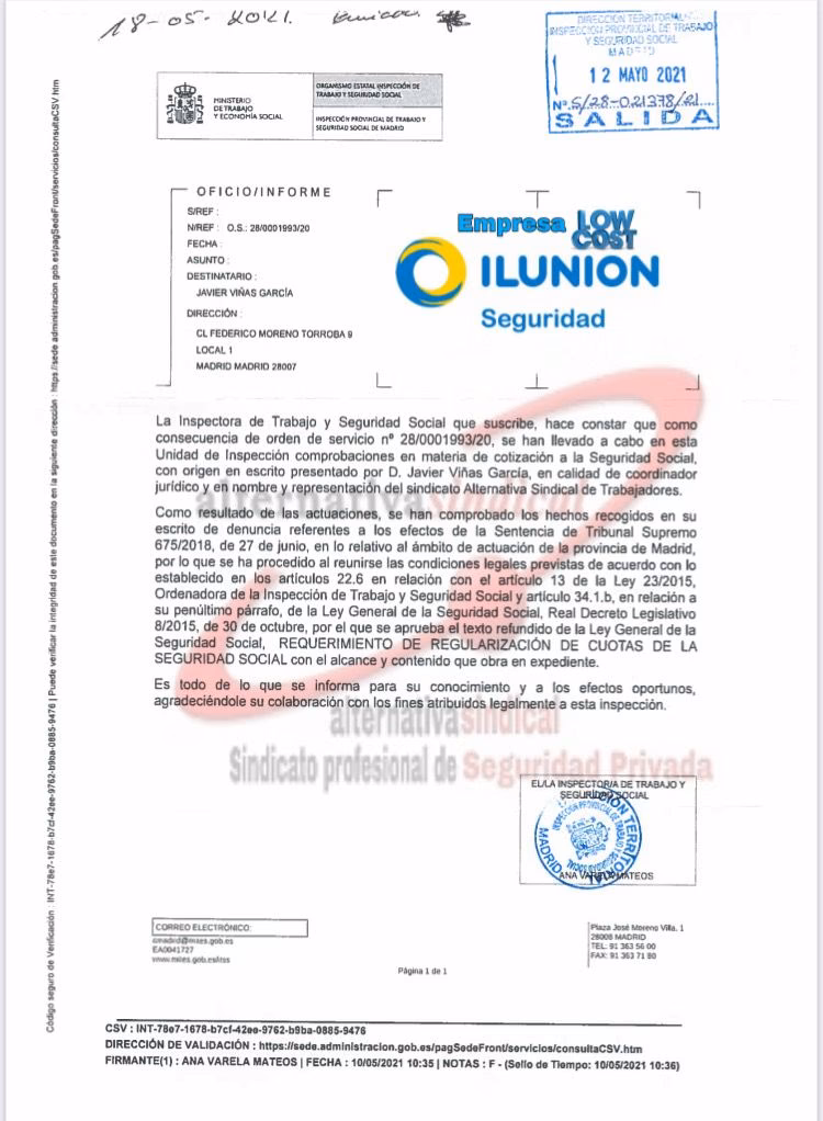 ¿Cómo se formalizan las actas de liquidación de cuotas de la Seguridad Social extendidas por los Controladores Laborales?