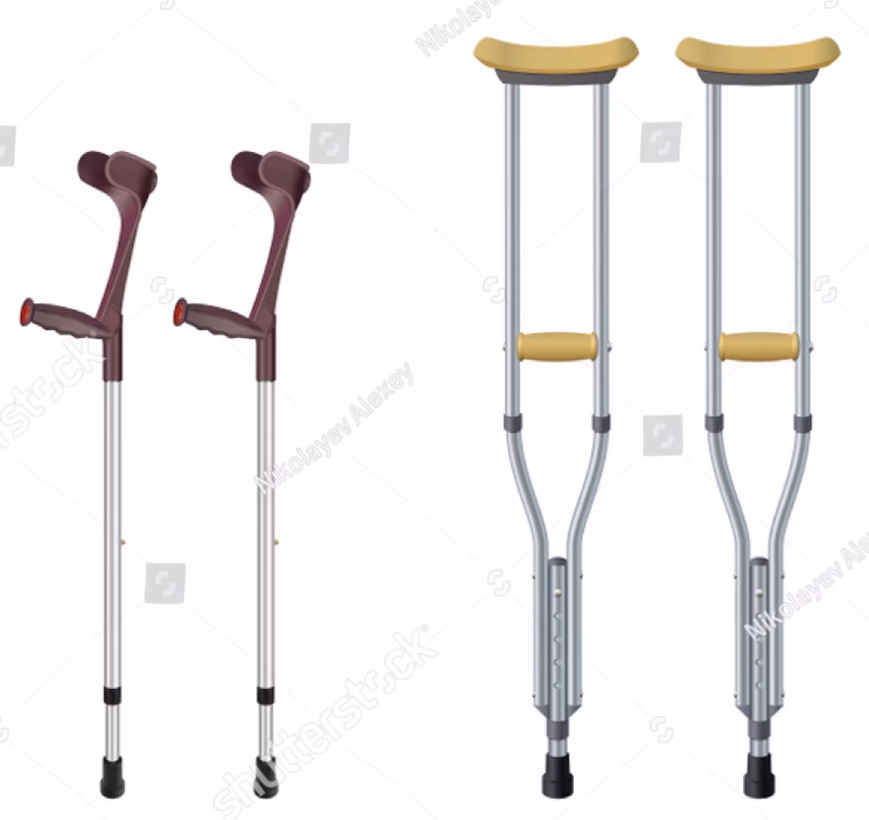 ¿De qué están fabricadas las muletas de ortopedia Mimas?