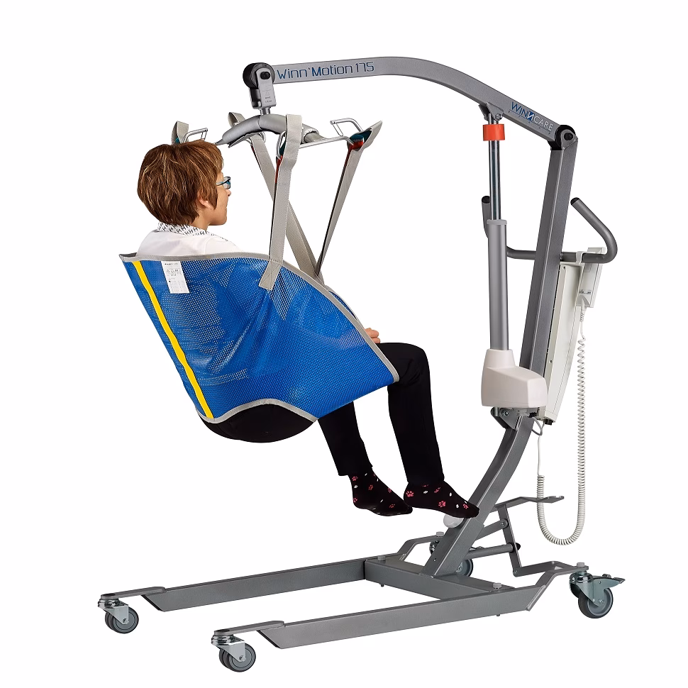 ¿Cuáles son los diferentes tipos de arneses para grúas geriátricas?