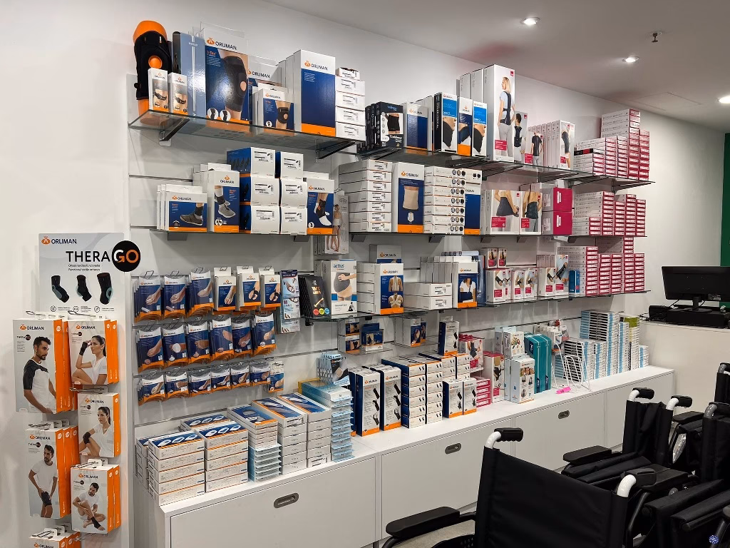 O que a loja online de material ortopédico oferece?