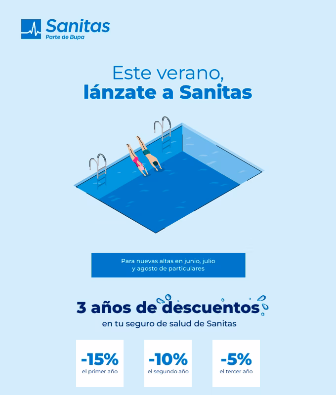 ¿Cuáles son los descuentos de Sanitas?