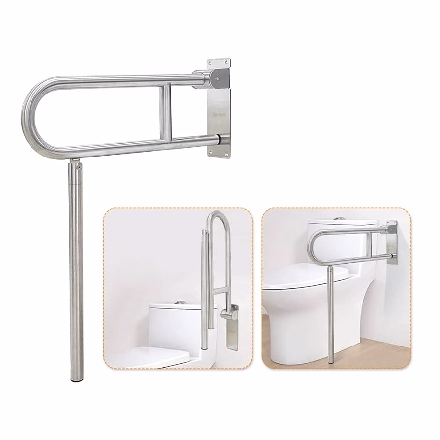 ¿Cuáles son las barras anguladas para la ducha y la bañera?