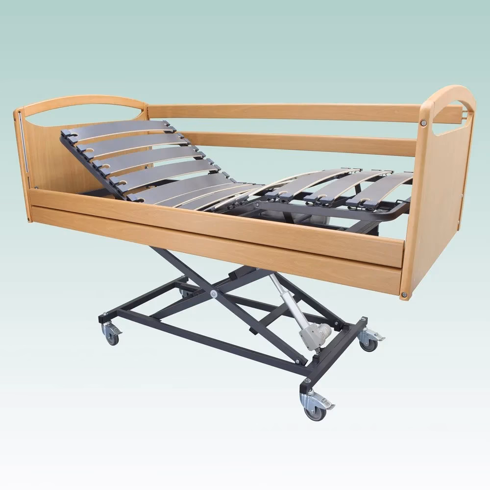 ¿Qué características tienen las camas articuladas geriátricas con carro elevador?