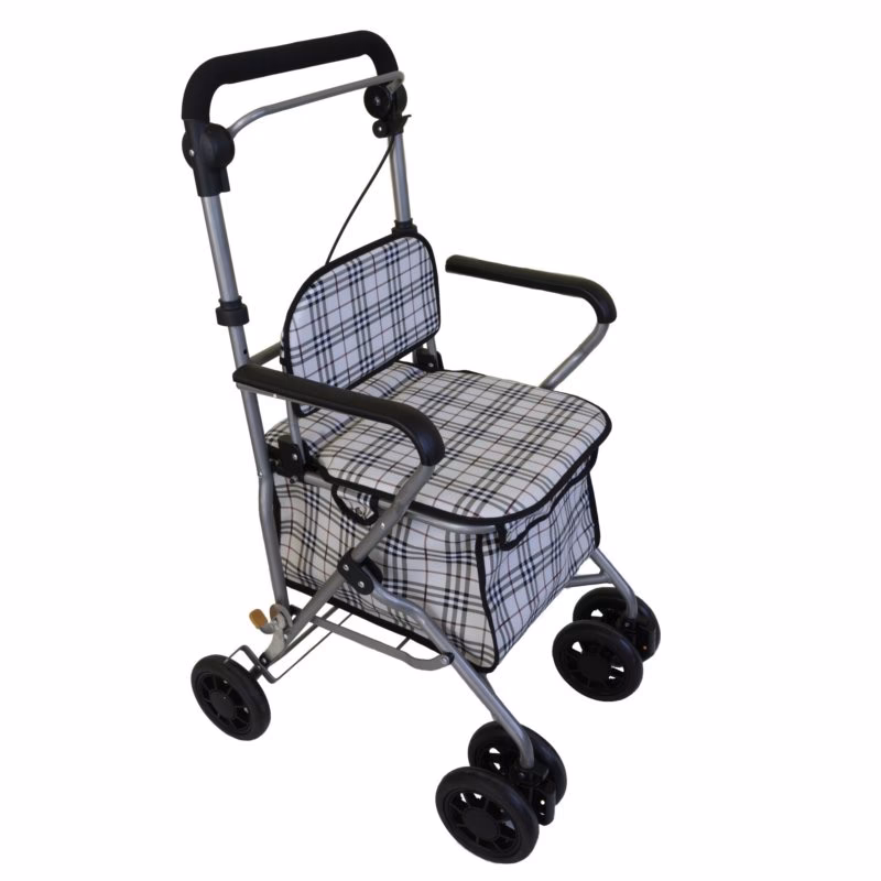 ¿Qué ofrecen los andadores con carro de compra?