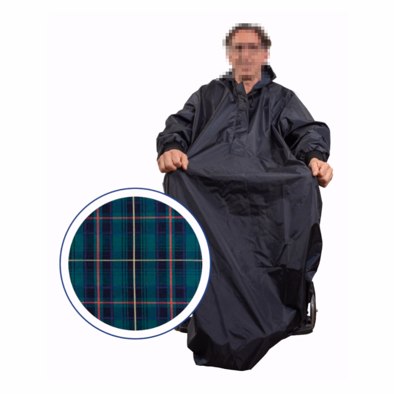 ¿Cuáles son los diferentes modelos de chubasqueros para sillas de ruedas?