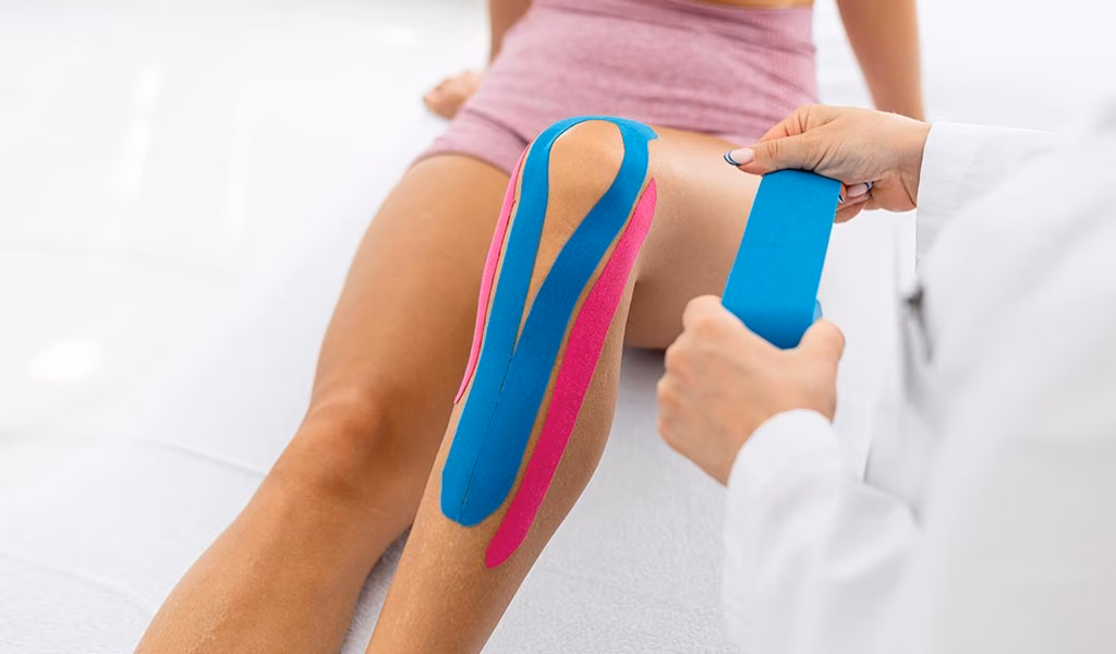 ¿Cómo funciona el vendaje neuromuscular kinesiológico?