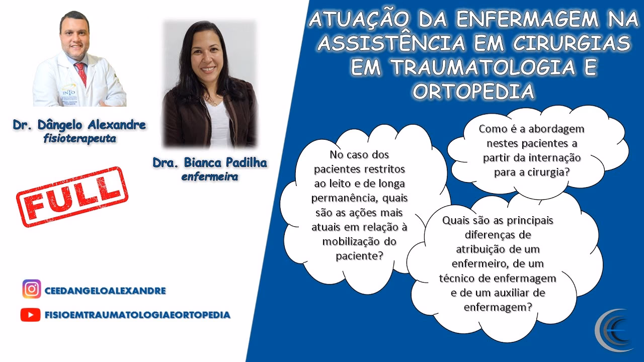 O que é e para que serve o curso de enfermagem em ortopedia e Traumatologia?