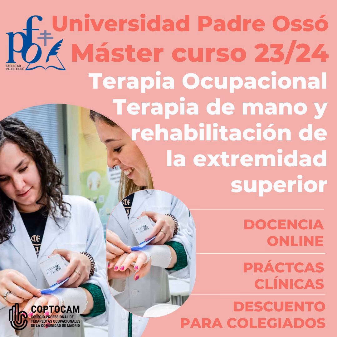 ¿Qué hace un experto universitario en terapia ocupacional?