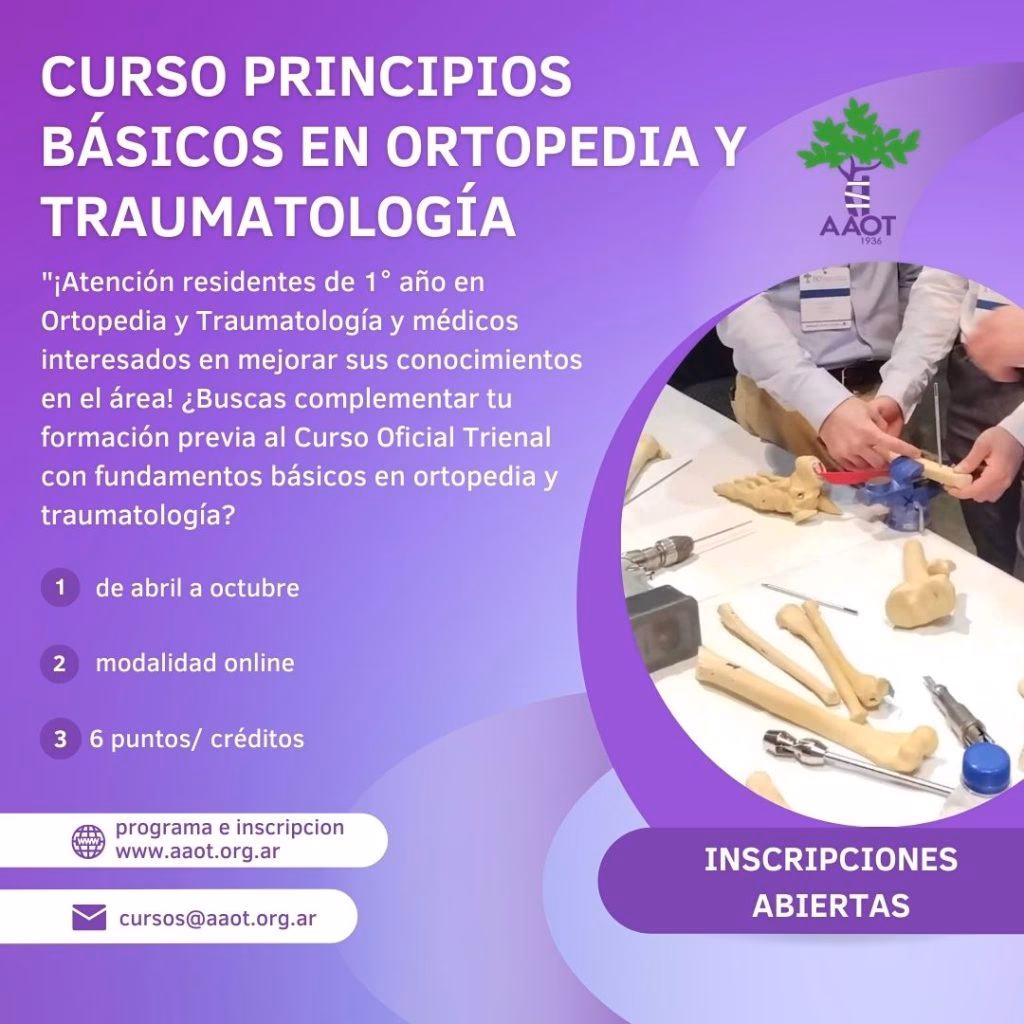 ¿Qué es el programa de ortopedia?