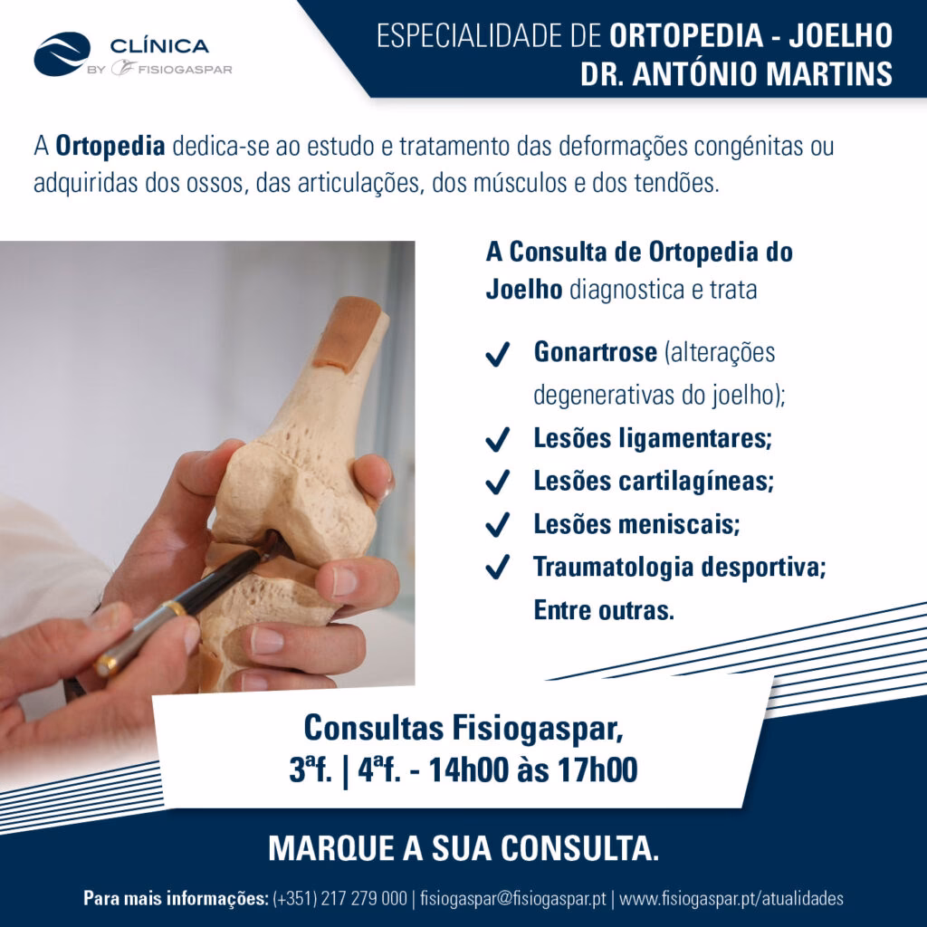 Quem é o médico do joelho?