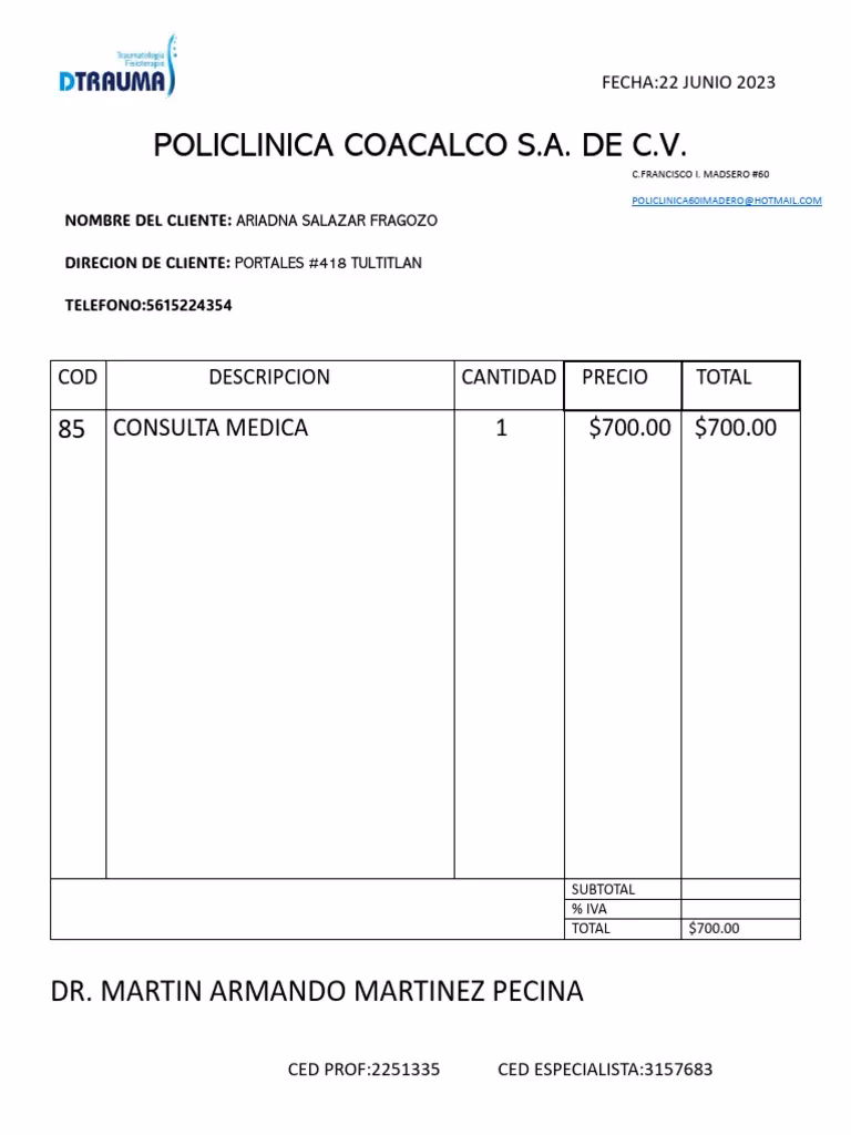 ¿Qué es la facturación hospitalaria?