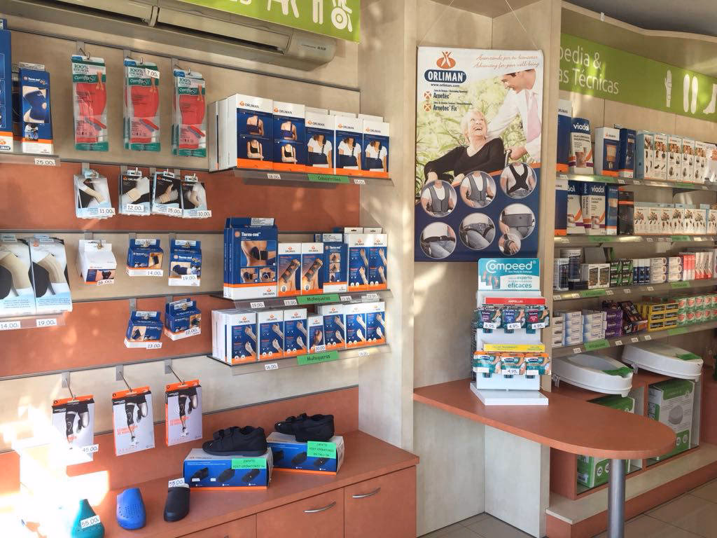 ¿Dónde está la farmacia ortopedia?