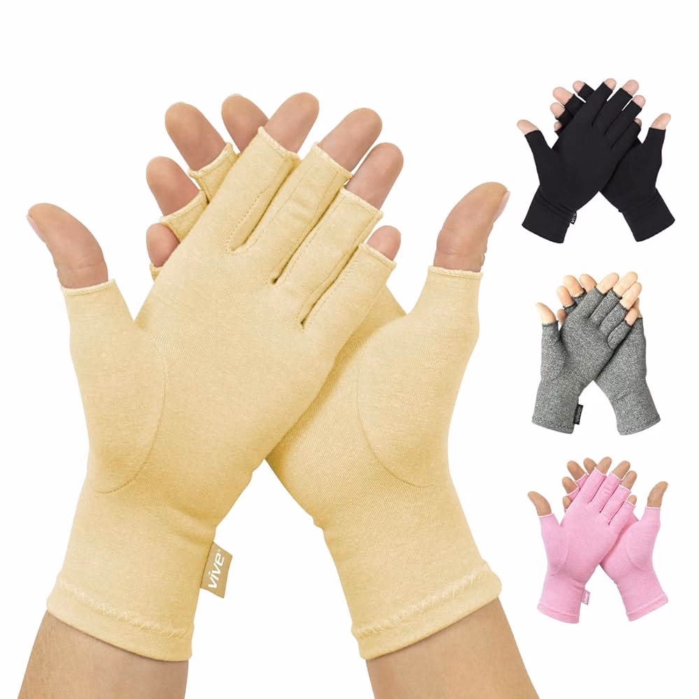 ¿Cuáles son los diferentes tipos de guantes para artritis?