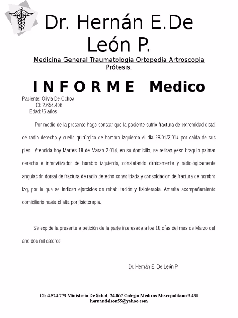 ¿Cuáles son las normas que regulan el informe de alta?