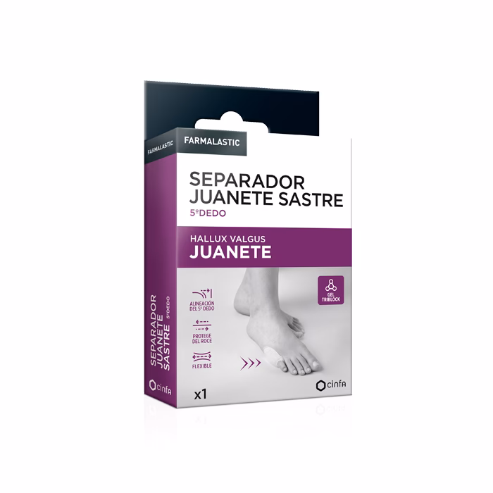 ¿Cuáles son los síntomas del juanete de sastre?