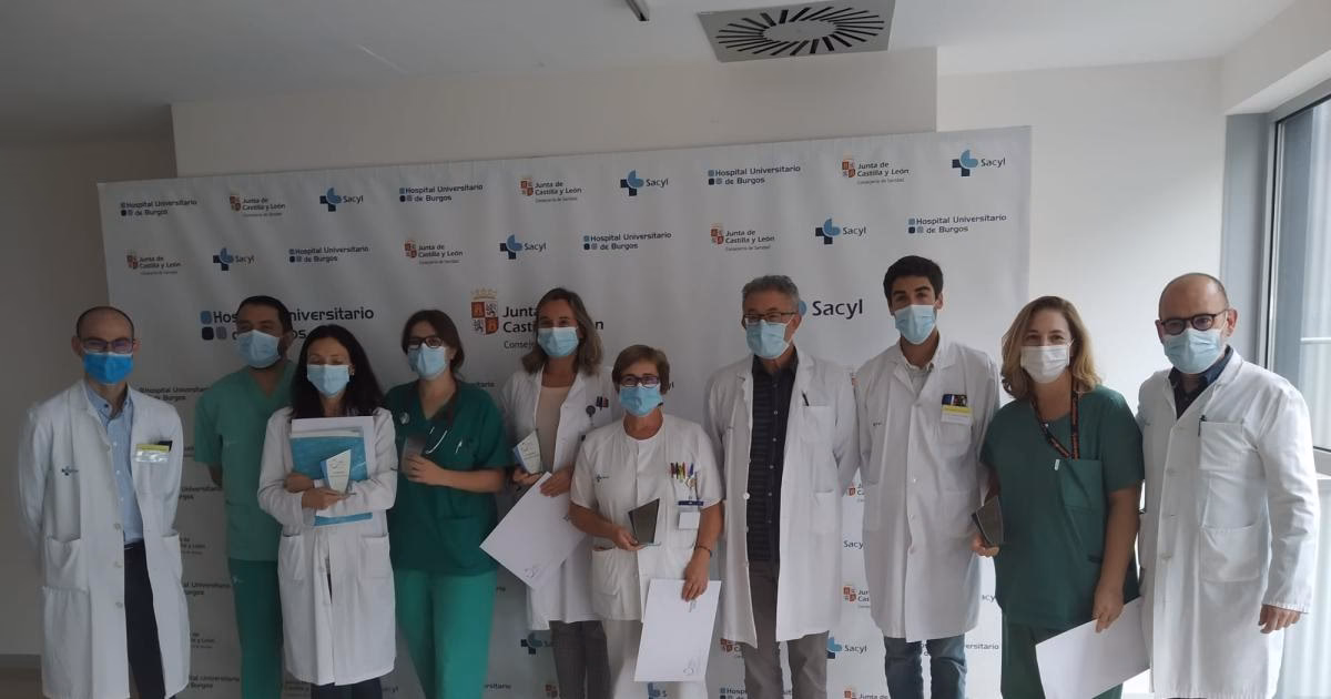 ¿Cuál es el número del Hospital Universitario de Burgos?