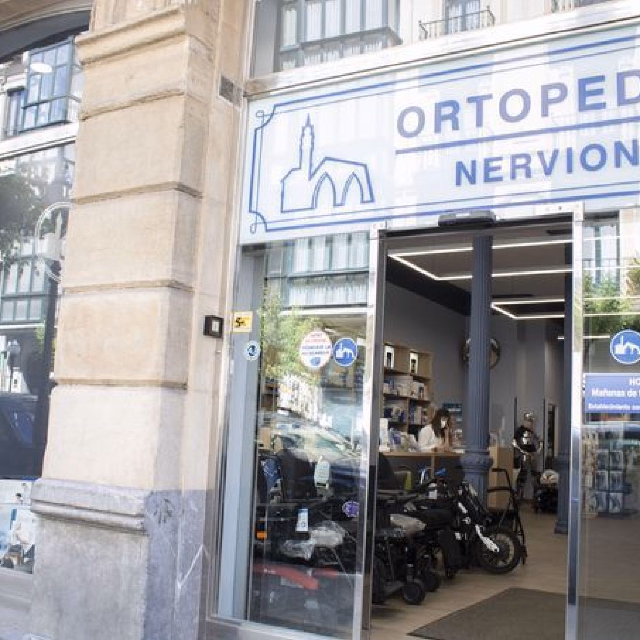 ¿Dónde se encuentra ortopedia Nervion?