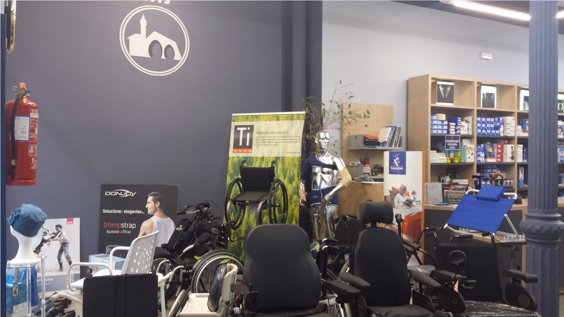 ¿Dónde se encuentra ortopedia Nervion?