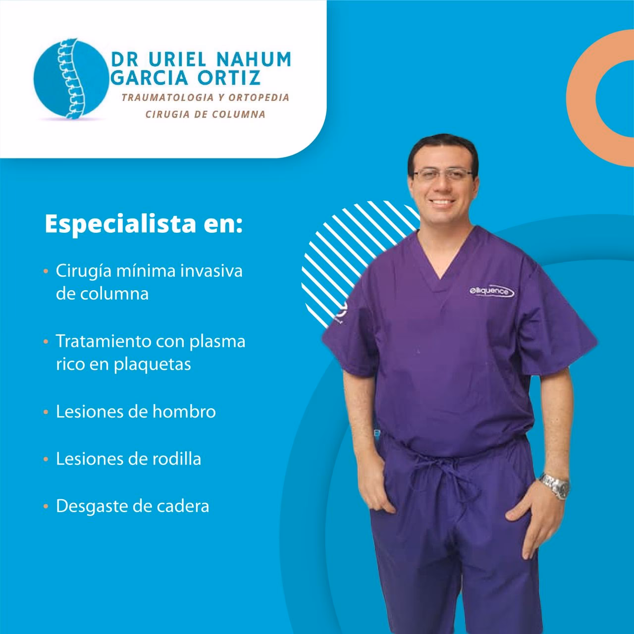 ¿Qué atención ofrece el doctor Luis Gabriel Ortiz Diaz?